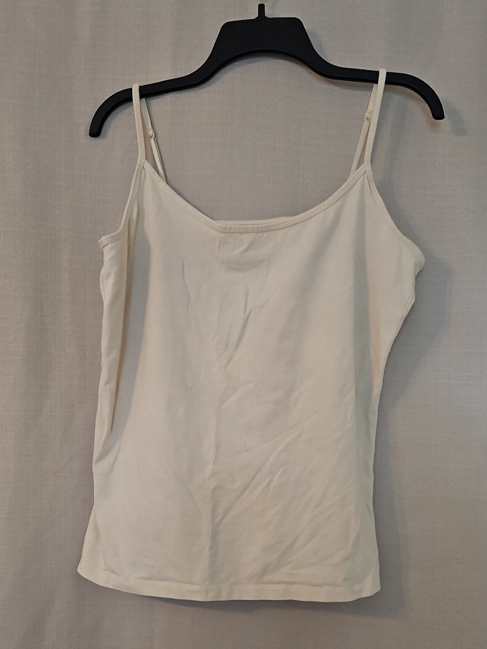 Women's Cream Spaghetti Strap Camisole
